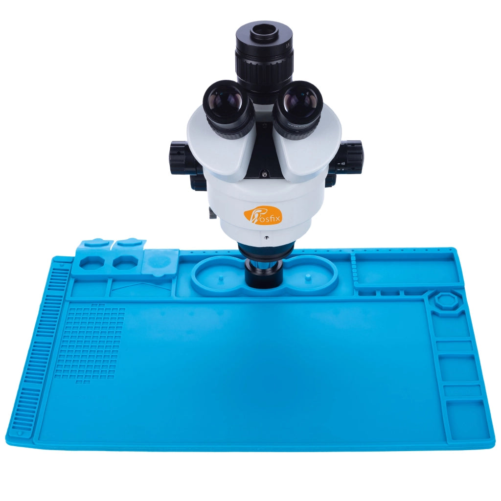 Tappetino in Silicone Antistatica 480x320mm – Resistenza Alta Temperatura 500°C | Base Magnetica e Metallica