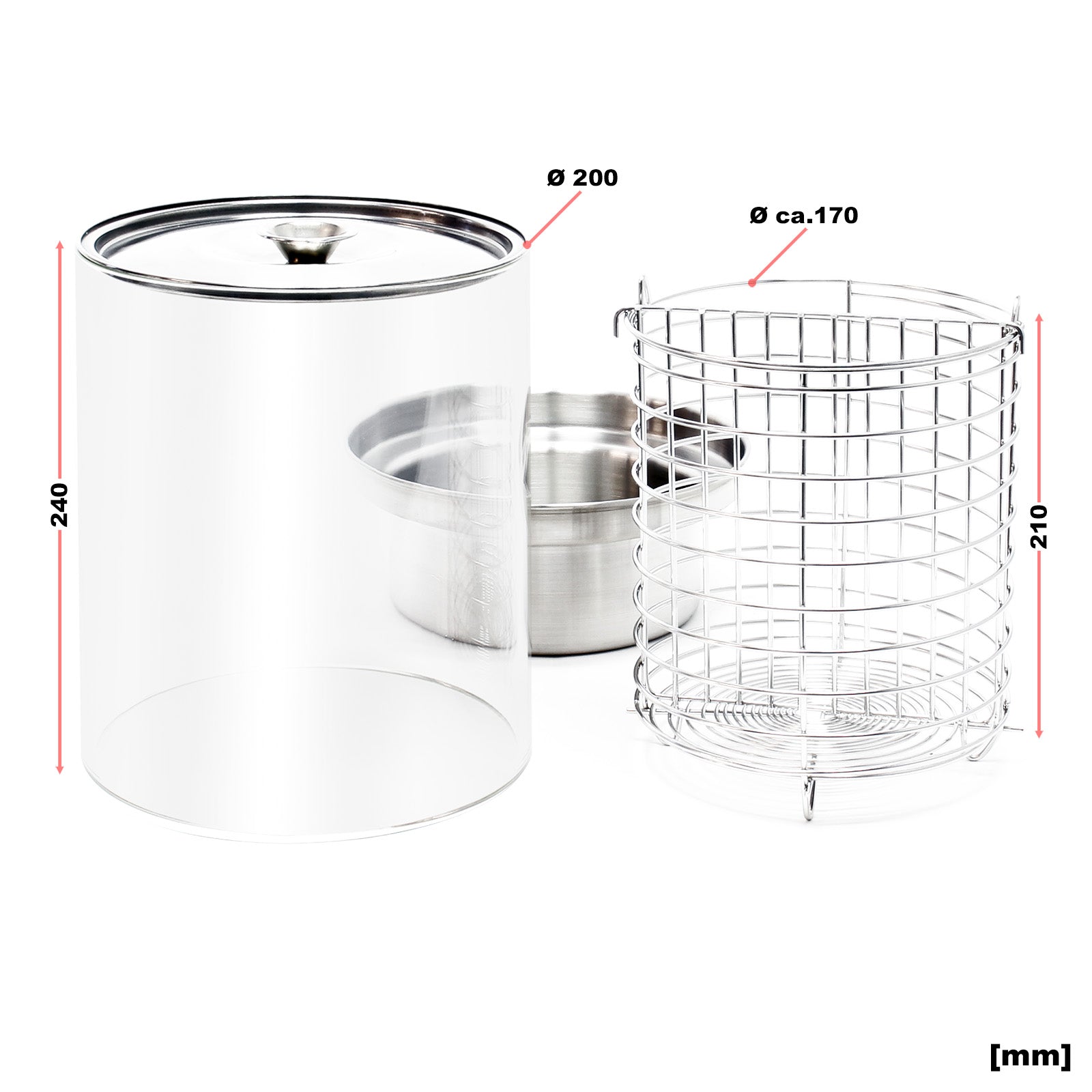 Macchina cuoci wurstel 450 Watt Contenitore per cottura a vapore Hot dog Scalda Panini