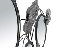 PANNELLO/SPECCHIO DARK ROUND CM 117X5,5X49