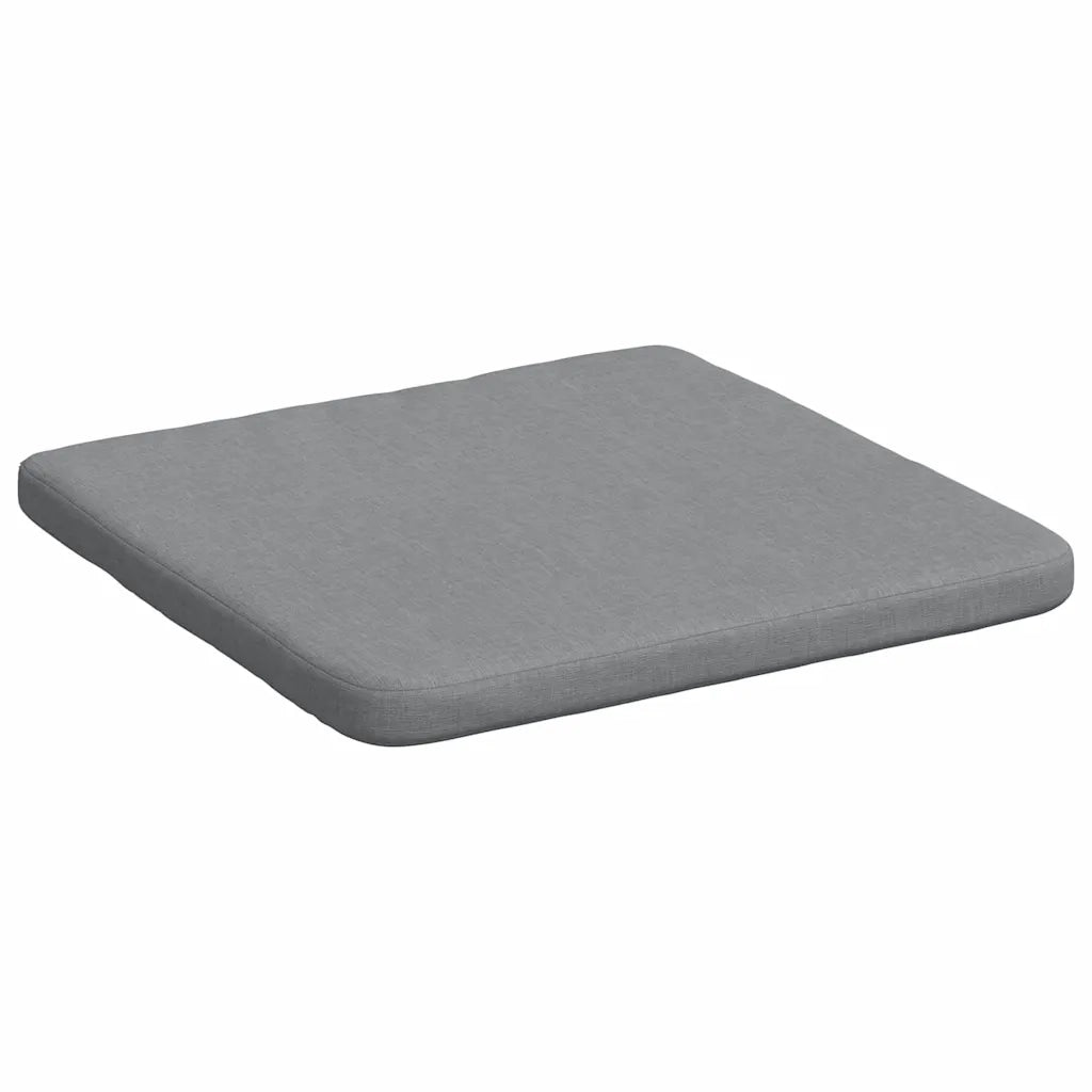 Cuscini per Seduta 4 pz | Cuscini per sedie Grigio chiaro 40 x 40 x 3 cm Tessuto