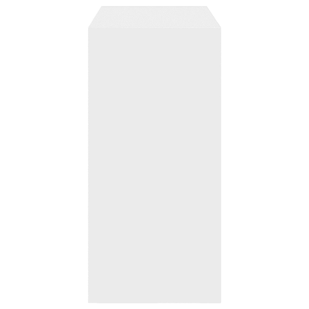 Tavolo da Bar Bianco 102x50x103,5 cm in Legno Multistrato 854427