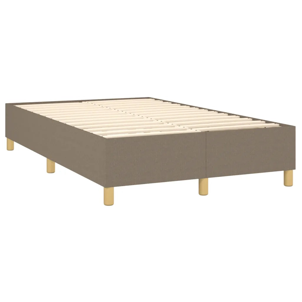 Giroletto a Molle con Materasso Tortora 120x200 cm in Tessuto cod mxl 59324