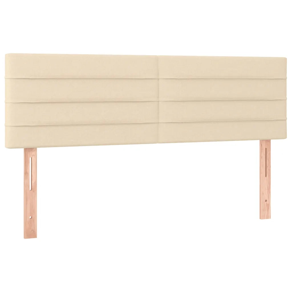 Giroletto a Molle con Materasso Crema 140x200 cm in Tessuto 3130358