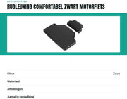 Supporto di sella motoristica - Cuscino di sostegno - Sostegno per borse - Impermeabile - Resistente - 2 cm di spessore