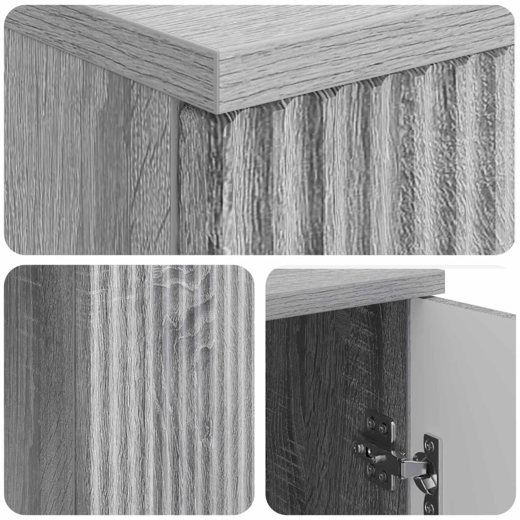 Scrivania Grigio Sonoma 142,5 x 50 x 75 cm Legno ingegnerizzato