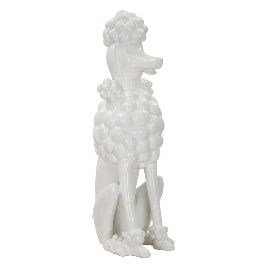 Scultura VKH366, Bianco, Poliresina, 20x26x61 cm
