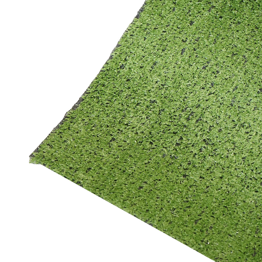 Tappeto di erba artificiale verde 2x30 m, filo 7 mm, 2 strati PP e rete PU:
