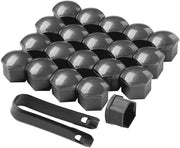 Kit di levette per pneumatici 19 mm - 20 pezzi - Inclusa chiave di levatura - a 6 facce - in plastica - adatto per auto - levette per pneumatici