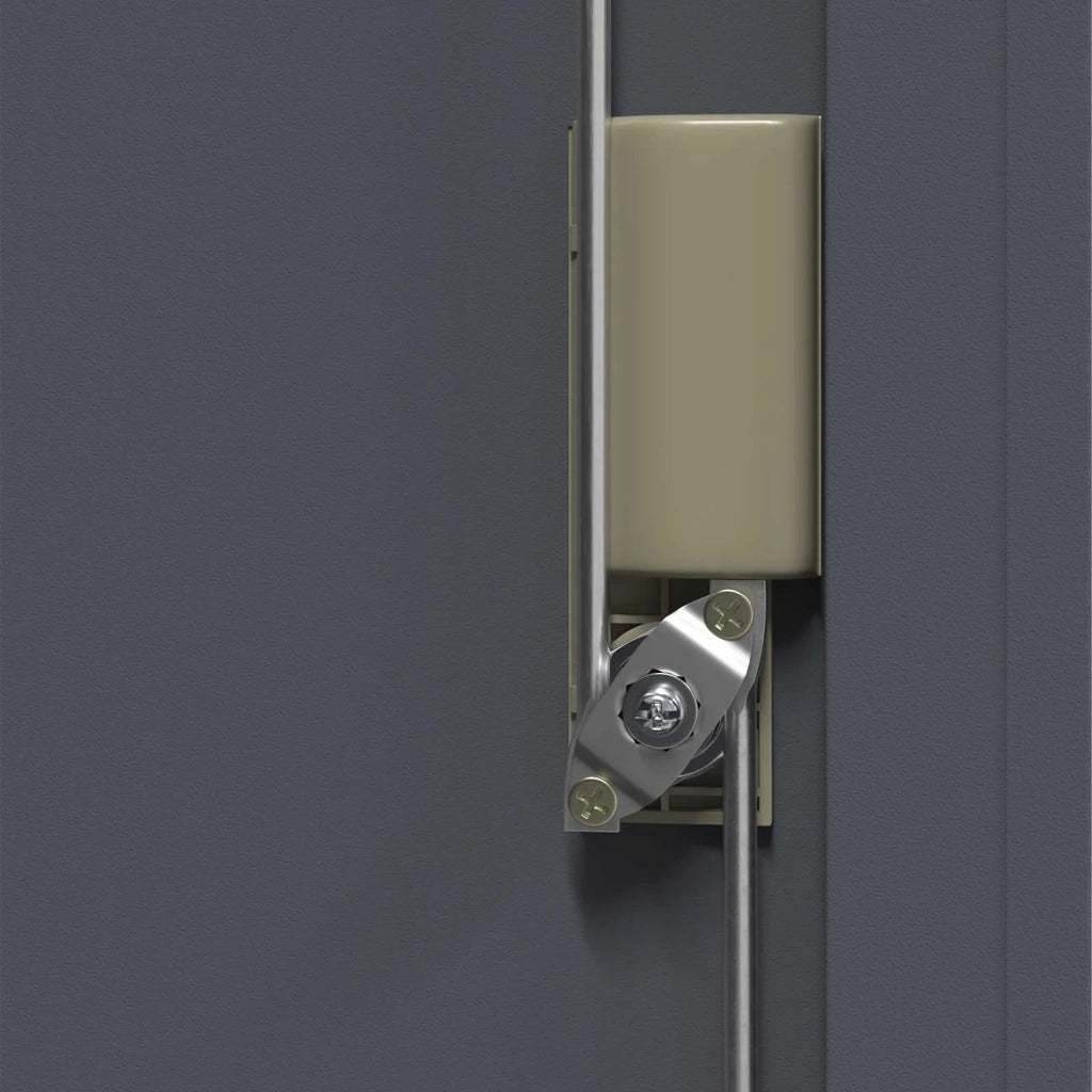 Armadio Antracite 90 x 40 x 70 cm Acciaio