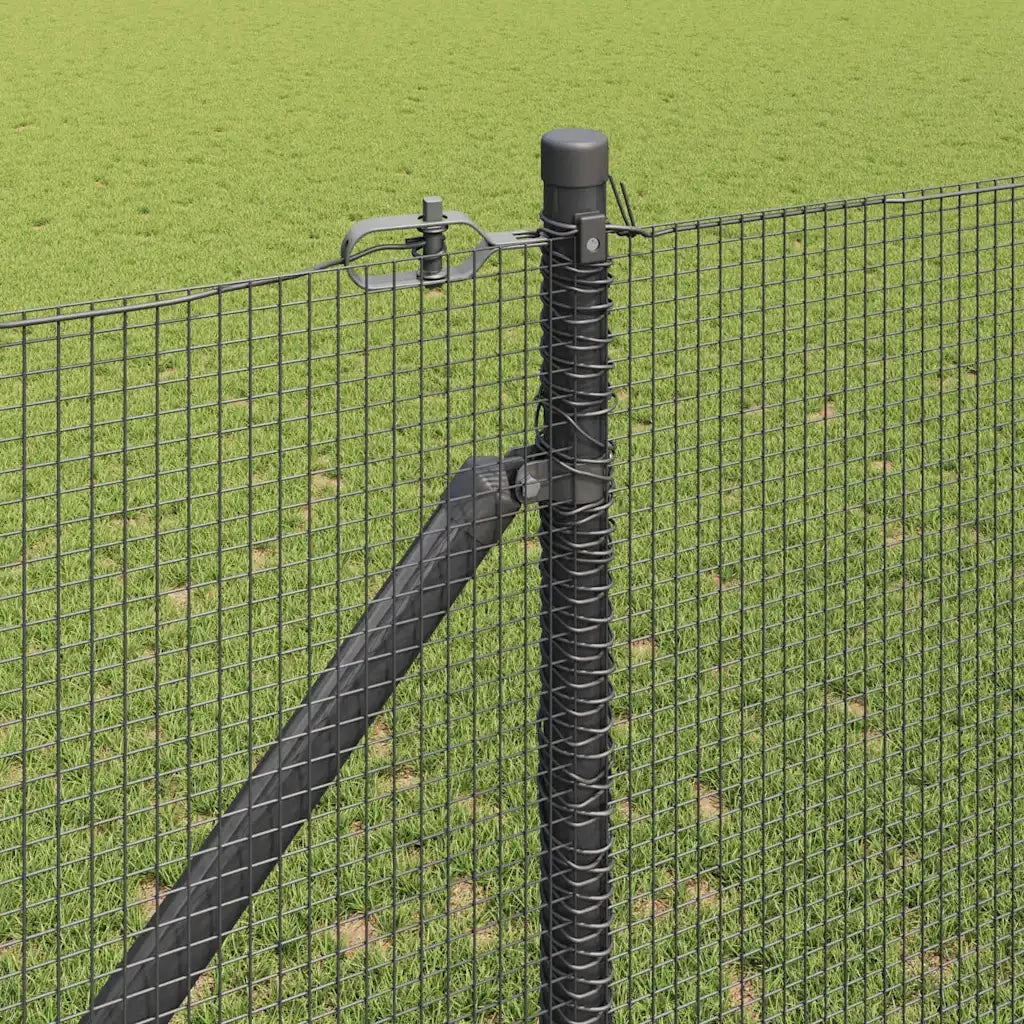 Palo della recinzione Grigio 50 x 1,2 m (rete 12 x 12 mm)
