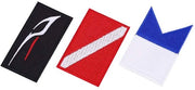 Banniere da subacqueo Patch - Badge da subacqueo - Accessori DIY - Poliestere - Per zaino/cappello - 100% Nuovo di Zecca - Patch da subacqueo