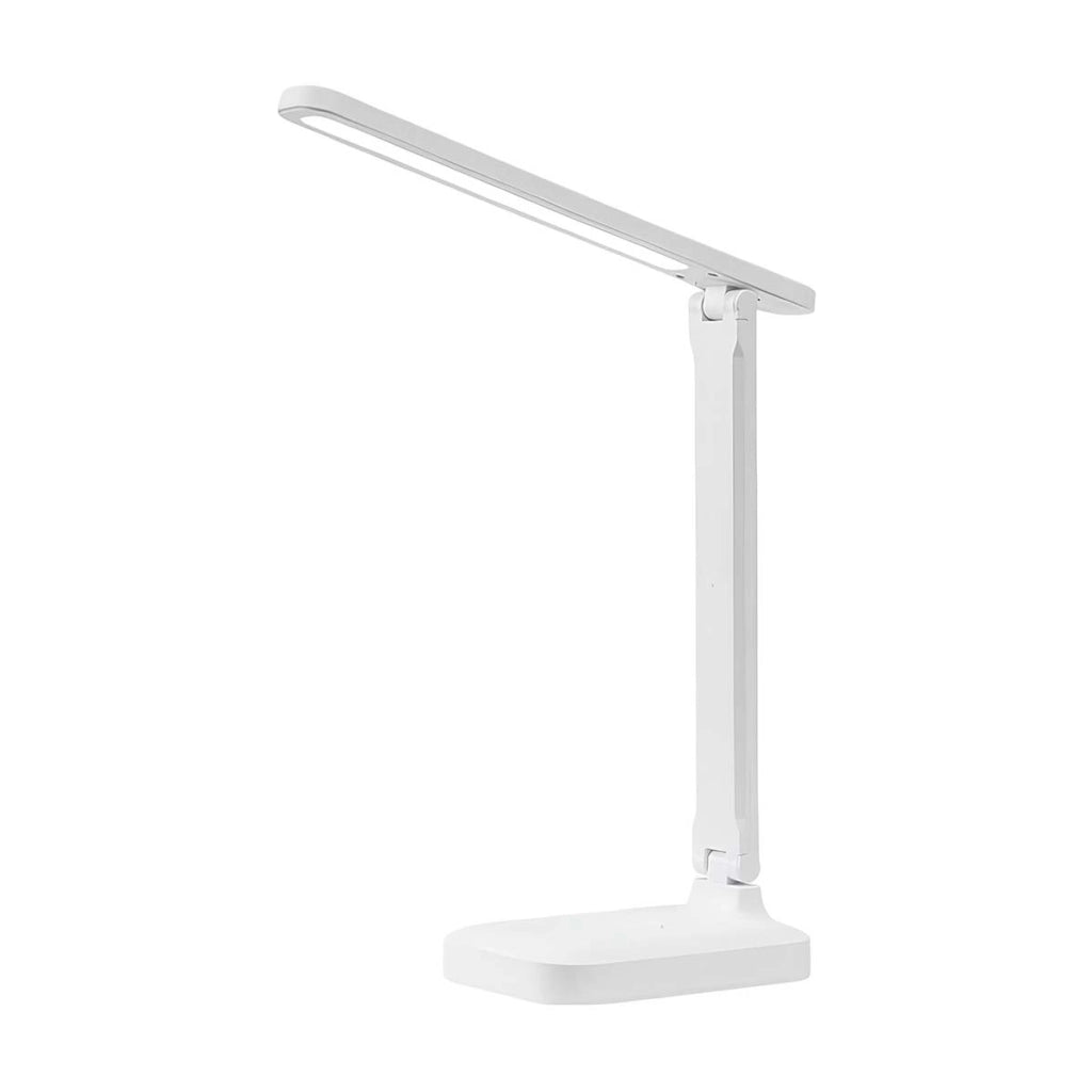Lampada da scrivania LED 7W 2000 ore 3 temperature regolabili e pieghevole Bianco Avizar