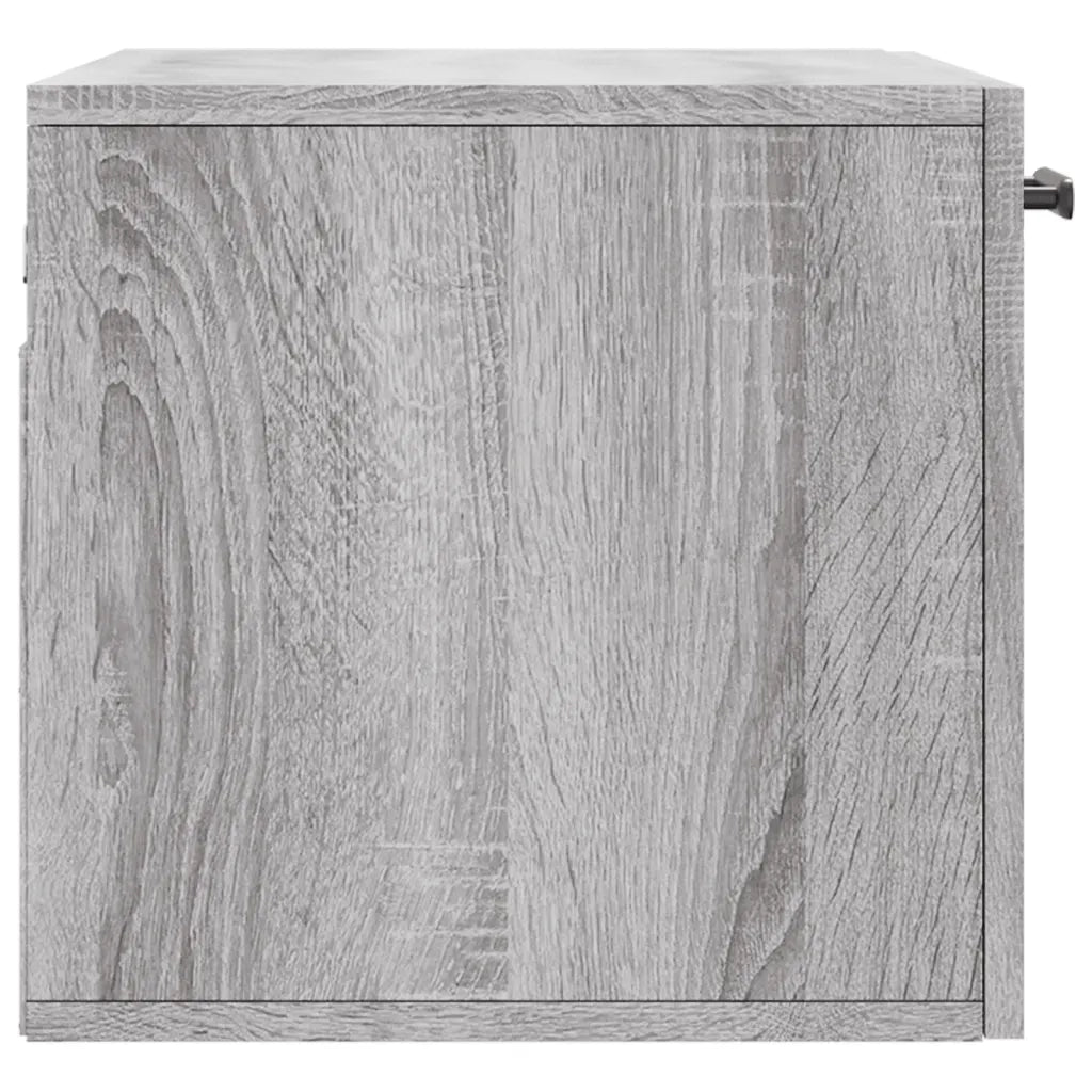 Armadietto a Muro | Mobile a Parete Grigio Sonoma 60x36,5x35cm in Legno Multistrato