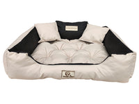 AIO FACTORY 130x105 cm KINGDOG Cuccia per cani impermeabile personalizzabile Beige