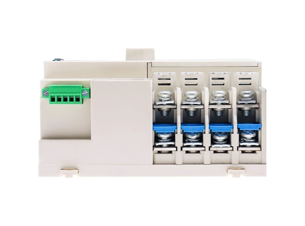 DIN Rail 4P ATS Switch Elettrico Manuale di Trasferimento 110V 220V Bobina Max 100A PC Tipo City Power al Generatore 1PC
