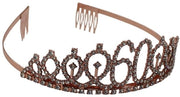 Cintura di Festeggiamento 60e Compleanno - Tiara - Corona - Festa di Compleanno - Regali - Acciaio Inossidabile con Strass