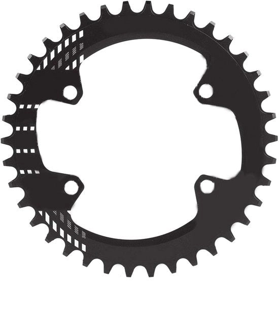 Foglio catena in lega di alluminio 32T/36T/38T - BCD 96MM - Anello catena singolo - Leggero - Duraturo - Compatibile con M6000/M7000/M8000 - Fodero per bicicletta