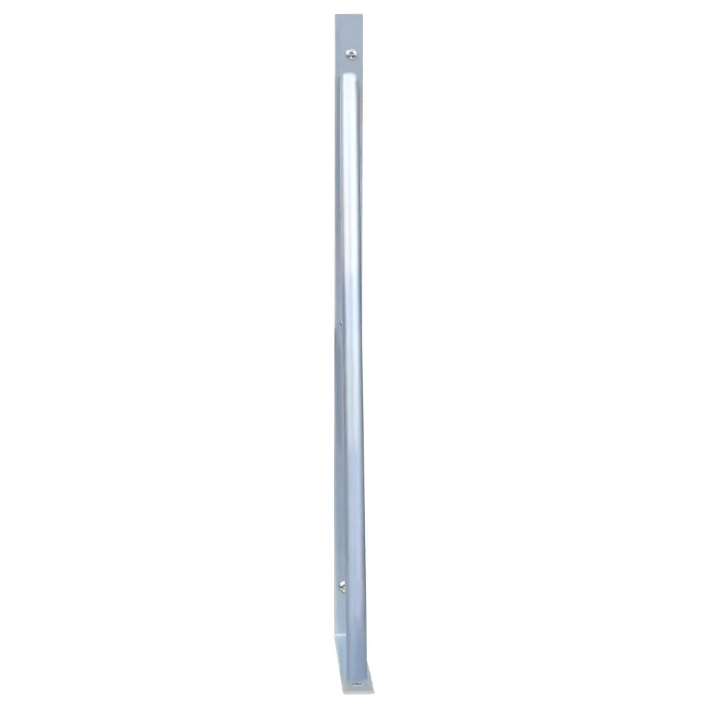Staffe di Supporto per Recinzione 3 pz in Acciaio Zincato 148989