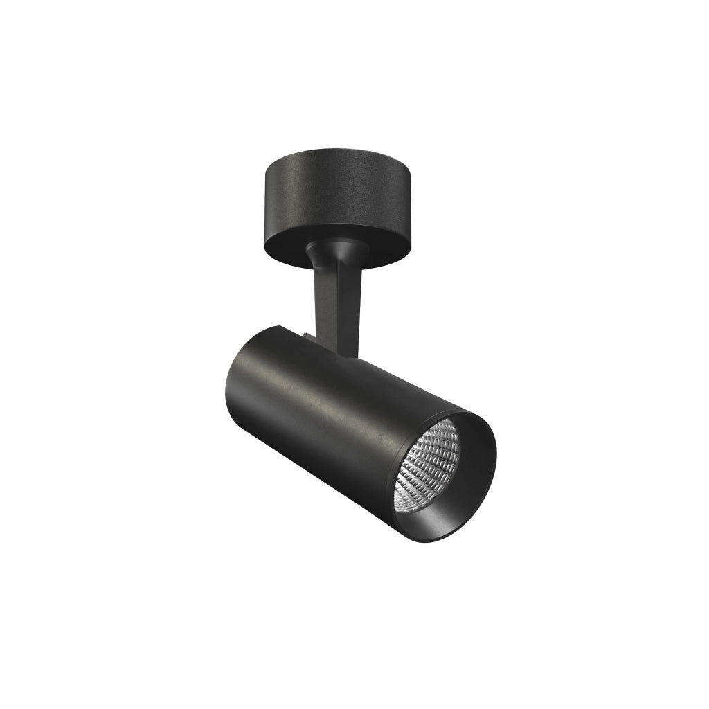 Base di fissaggio per faretto orientabile Picolo 9,5W - Accessorio LED Nero Opaco, Switch CCT 2700K/3200K/4000K - Beneito & Faure