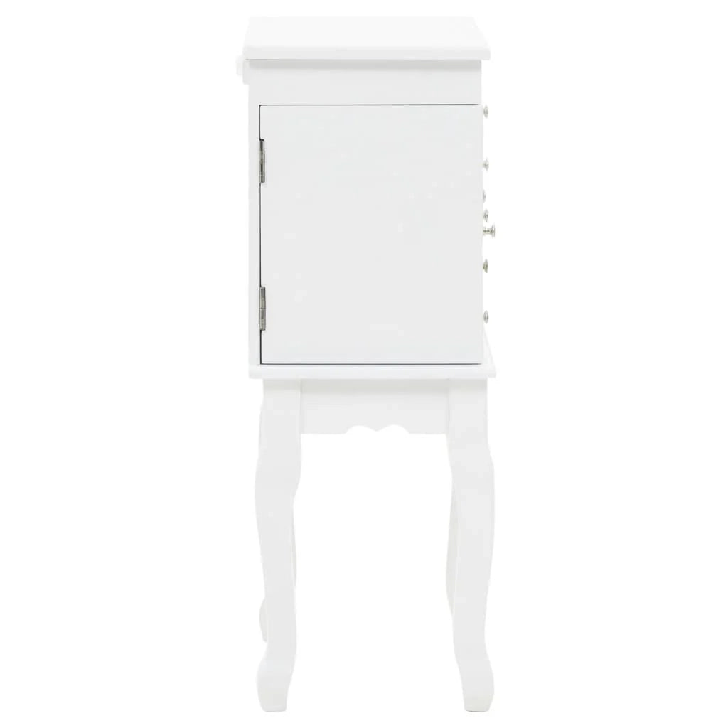 Credenza bianca buffet mobiletto consolle mobiletto portagioielli su gambe 4402050