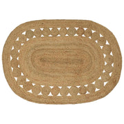 Tappeti per area Naturale 100 x 152 cm Juta
