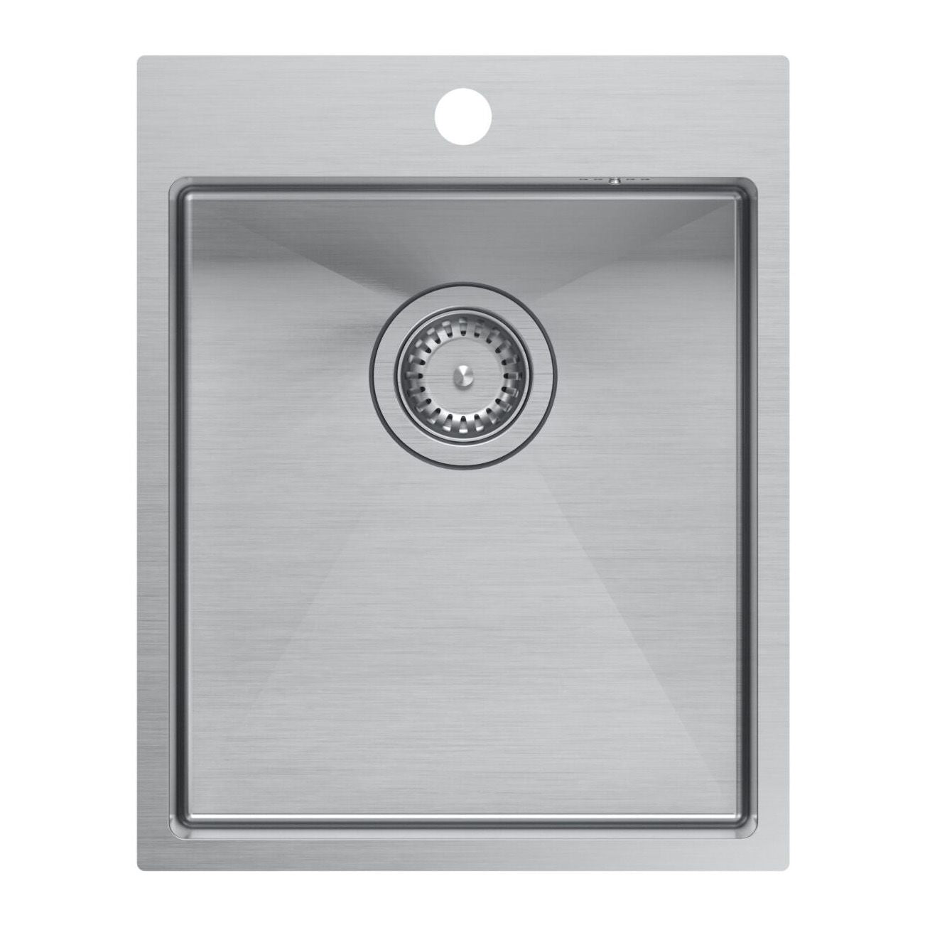 Lavello In Acciaio Russel 90 Brush Nickel