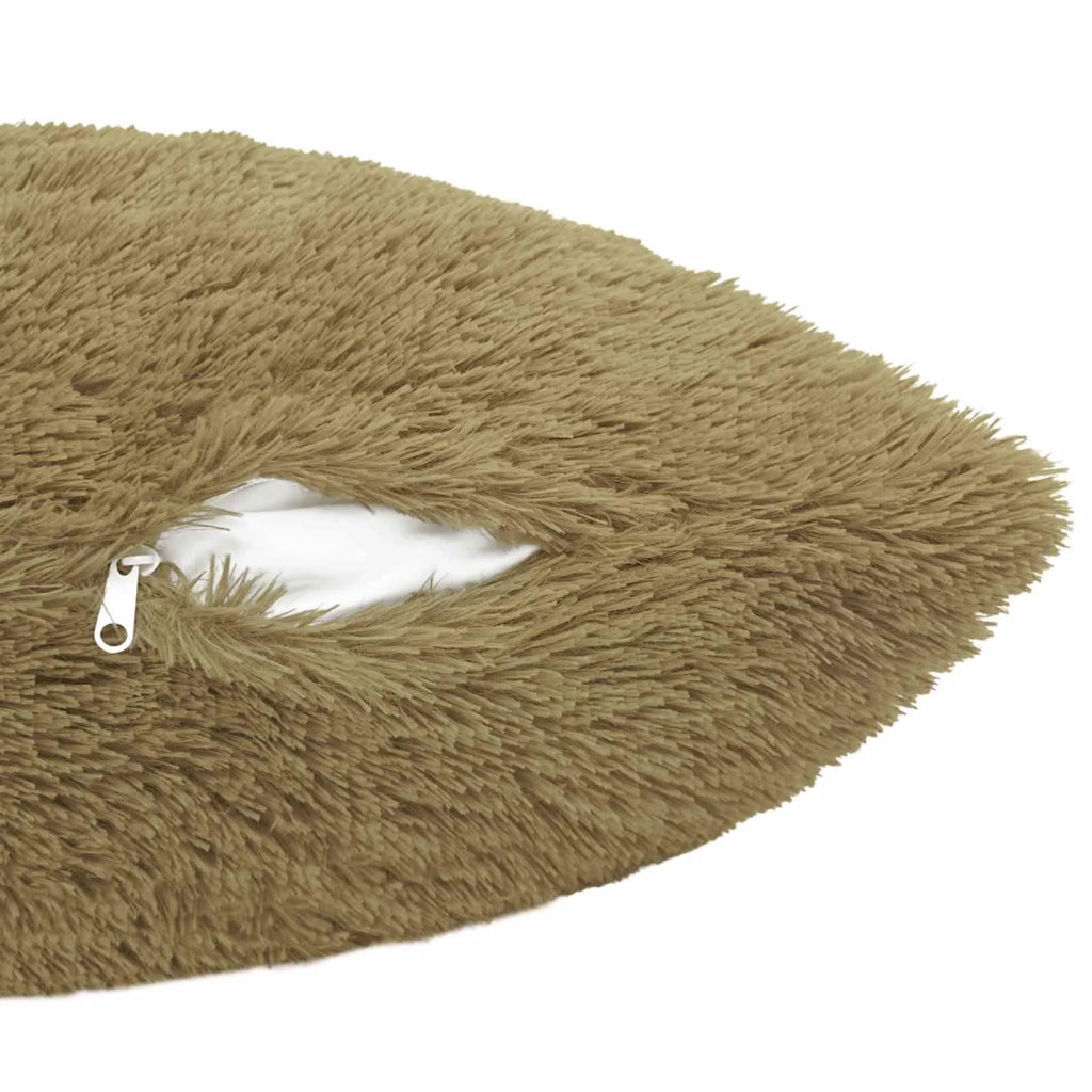 Cuscino con cuscino HEERLEN 6 pz Grigio Chiaro Fleece PV 925180
