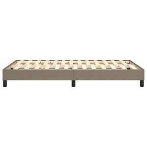 Struttura Letto a Rete a Molle Tortora 120x200 cm Tessuto 3120504