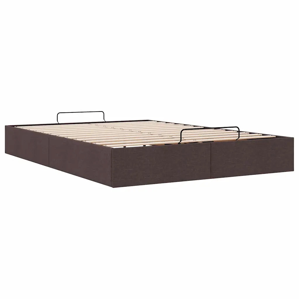 Struttura Letto Pouf senza Materasso 140x190 cm in Tessuto 3310878