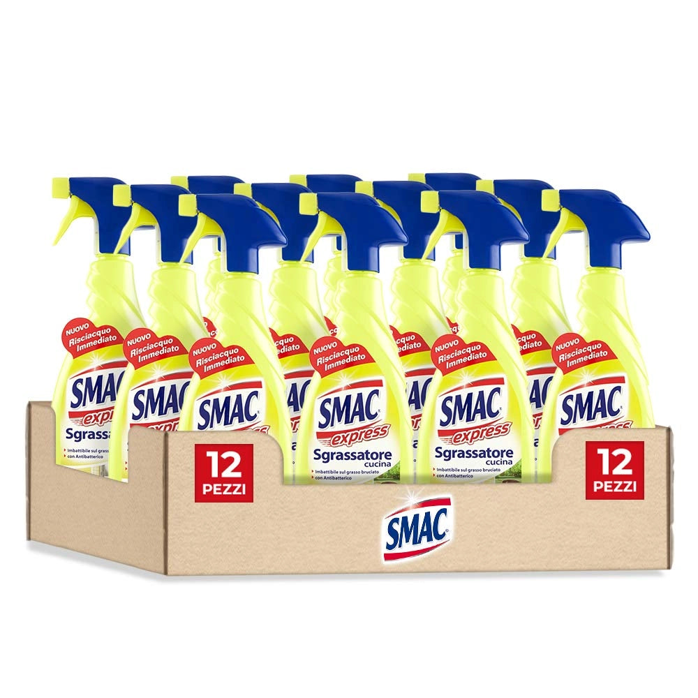 Smac Sgrassatore Limone 650 ml 12 Pezzi