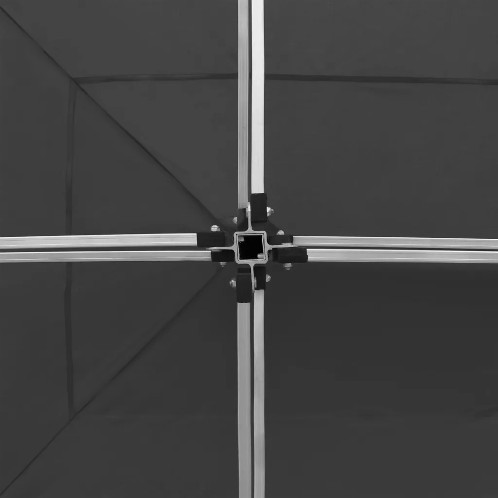 Gazebo | Pergolato Professionale Pieghevole Alluminio 6x3 m Antracite