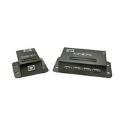 Lindy 42681 moltiplicatore di rete ricevitore e trasmettitore di rete nero