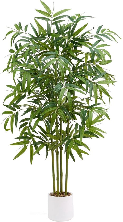 Pianta di bambù artificiale grande 150cm pianta di bambù per decorazione di interni esterni