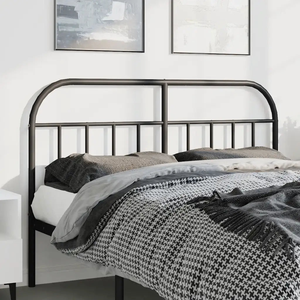 Testiera di Ricambio in Metallo Nero 135 cm 353667