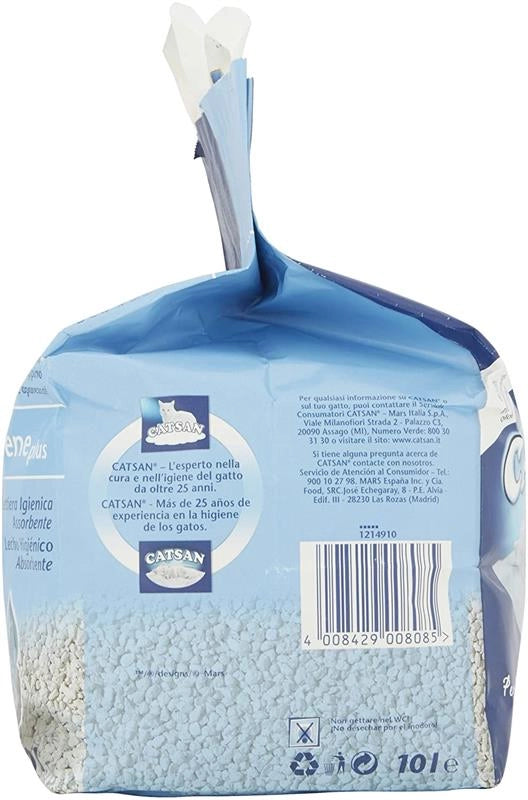 CATSAN LETTIERA PER GATTI HYGIENE PLUS NON AGGLOMERANTE 10LT OKX