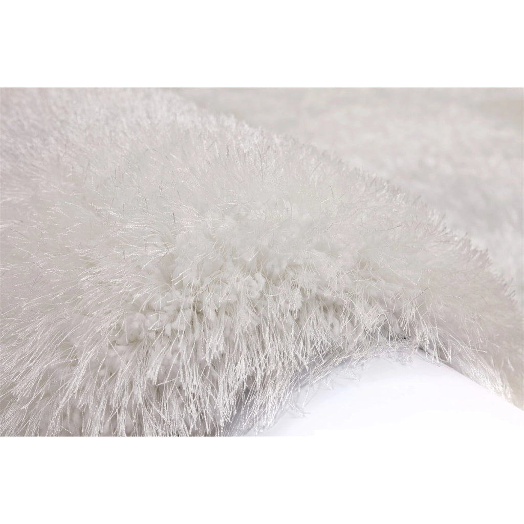 Tappeto Shaggy Cosy 310 in Bianco 120x170 cm