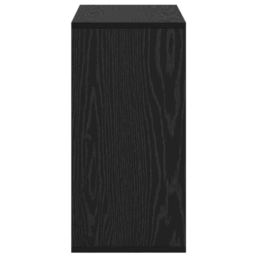 Credenza | Madia | Buffet da pranzo | Armadio da pranzo con cassetto Rovere Nero 59,5 x 27 x 57 cm