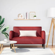 Divano Divanetto Rosso Vino 110 cm in Similpelle 4100539