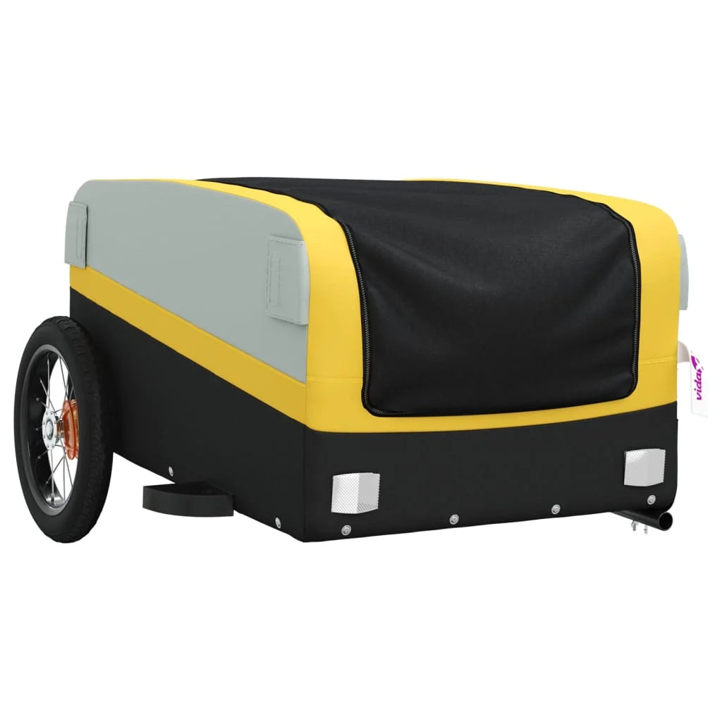 Rimorchio per trasporto biciclette 30 kg ferro giallo 02_0044136