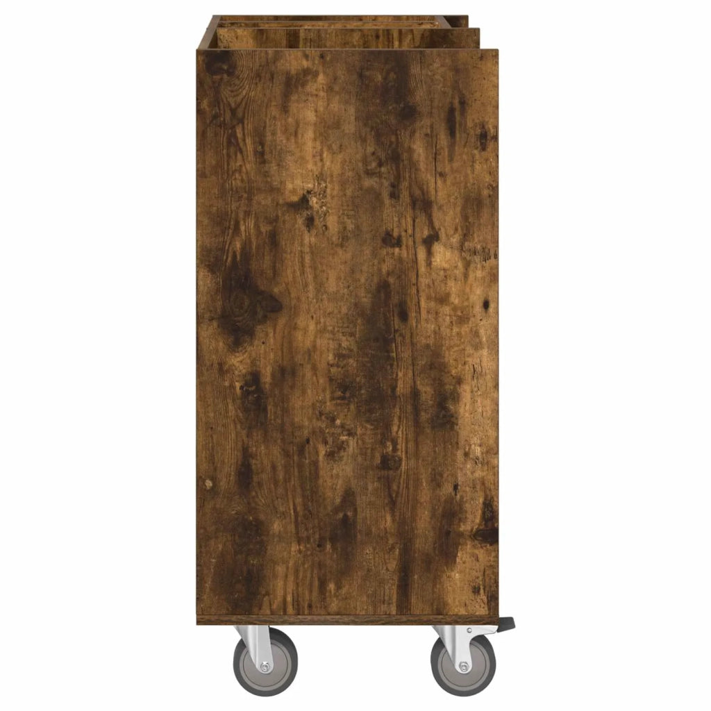 Armadio per Golf con ruota Rovere fum¨¦ 65 x 45 x 98 cm CFW6917781