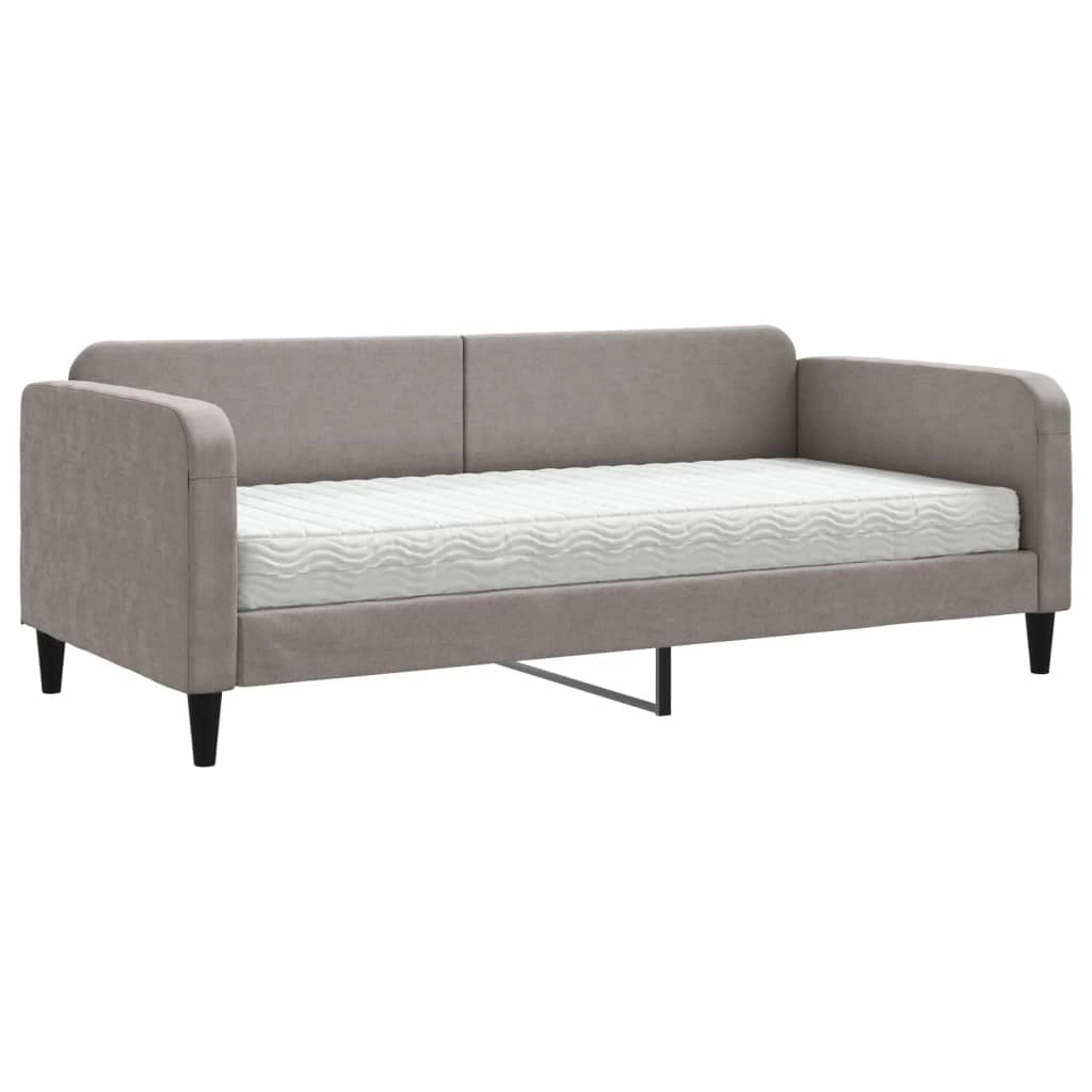 Divano Letto con Materasso Tortora 90x200 cm in Tessutocod mxl 98450