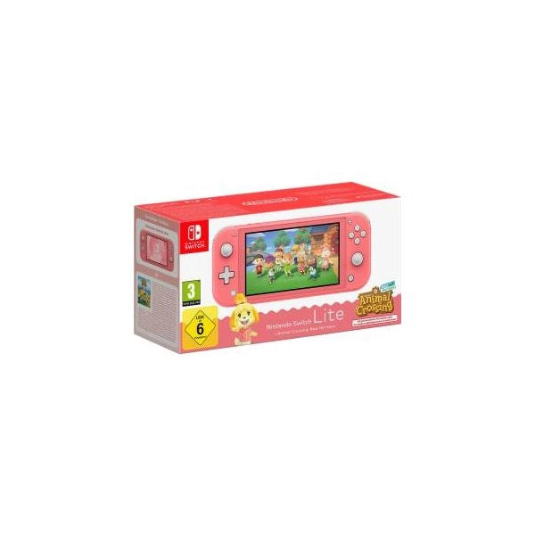 Switch lite console animal crossing coral - 10017609