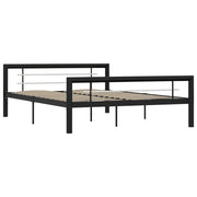 Giroletto Nero e Bianco in Metallo 160x200 cm 284554