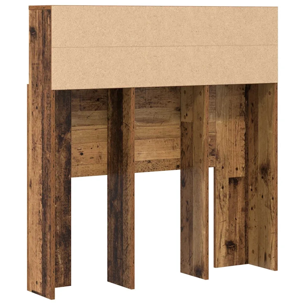vidaXL Testata del letto Legno vecchio Legno Ingenerizzato