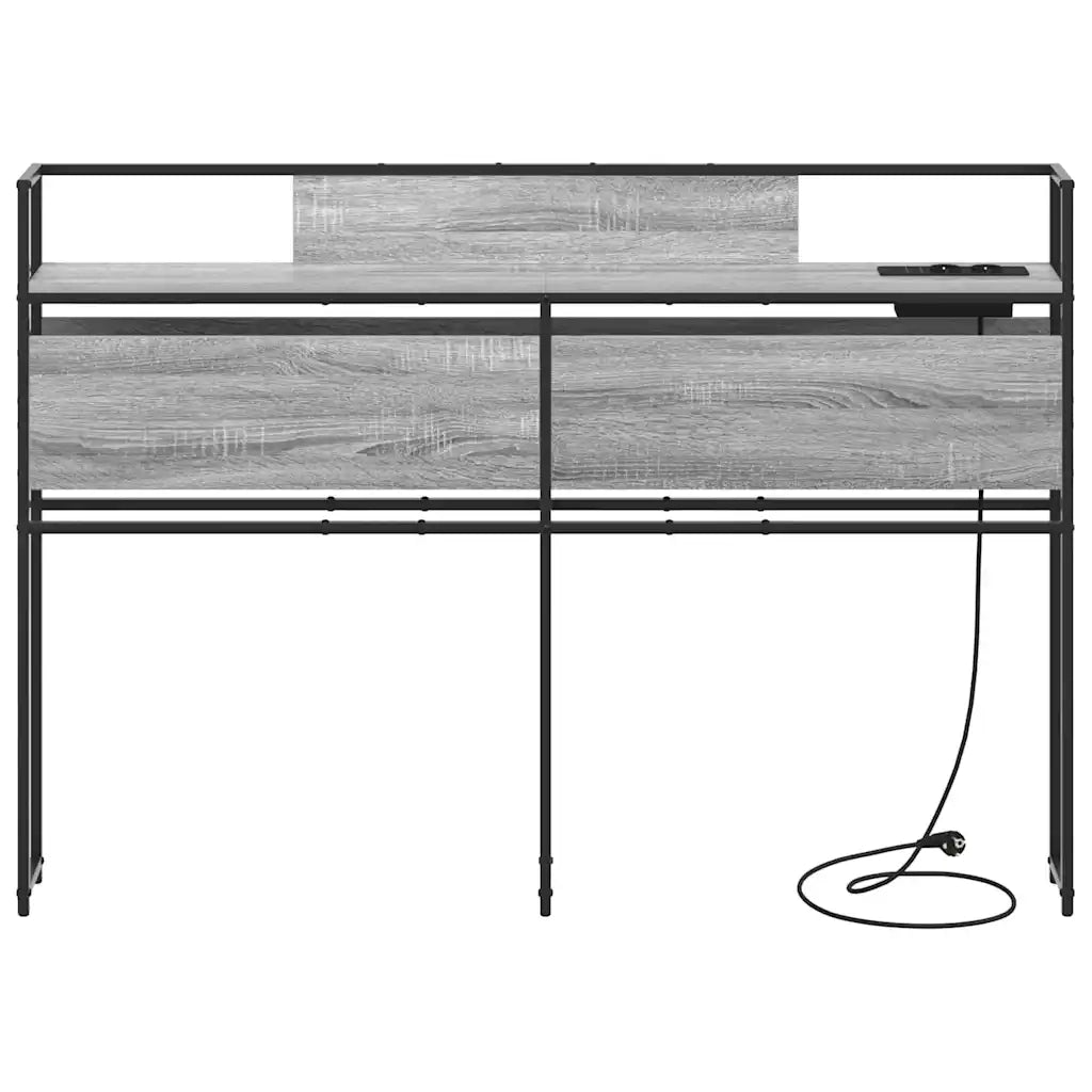 Testata contenitore Grigio sonoma Legno multistrato 859633