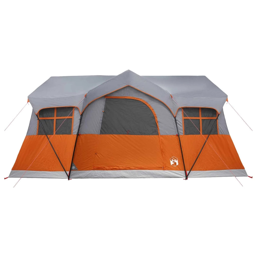 Tenda Familiare con tetto Grigio e arancione 487 x 340 x 216 cm 42028675