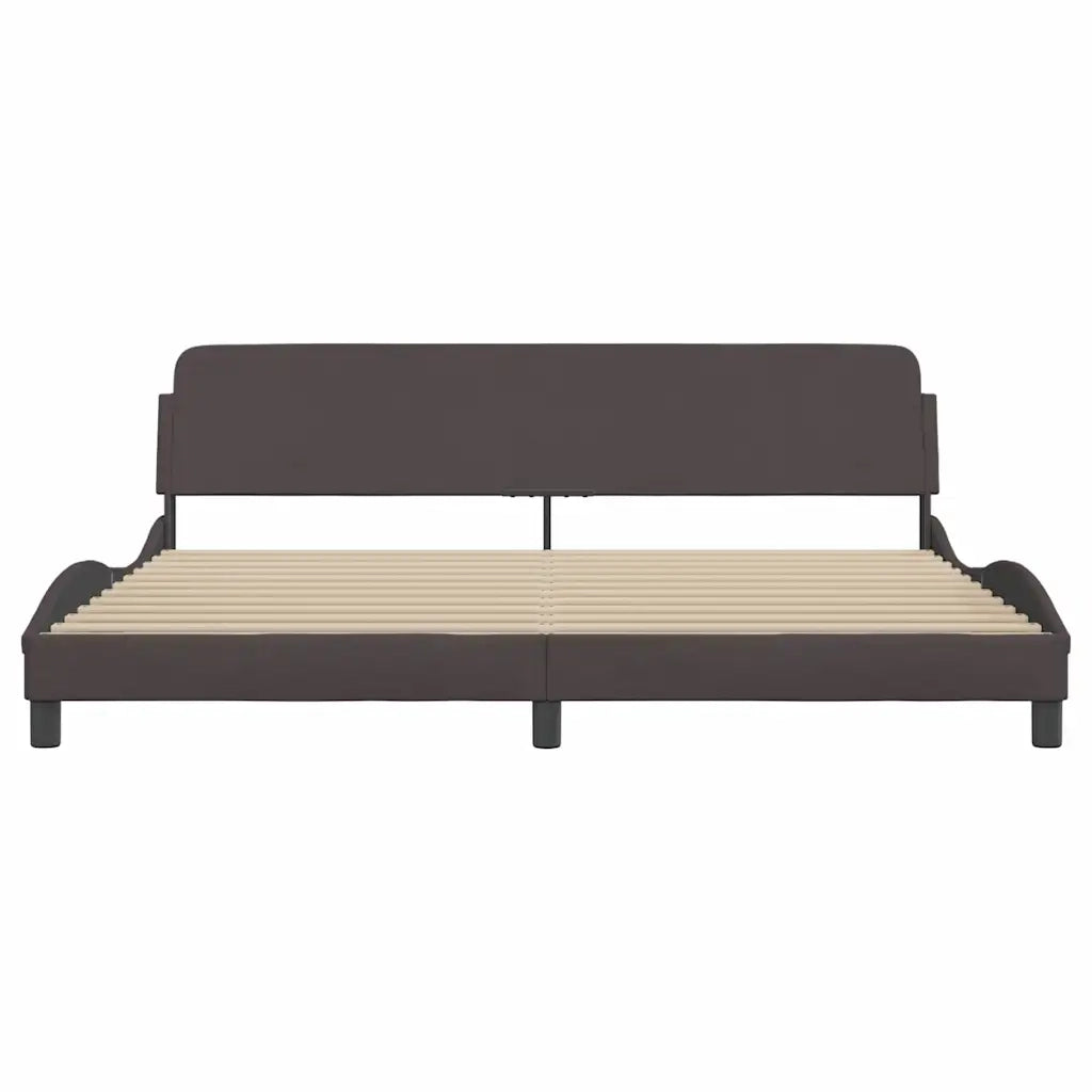 Giroletto Dover Marrone Scuro 200x200 cm in Tessuto 373248