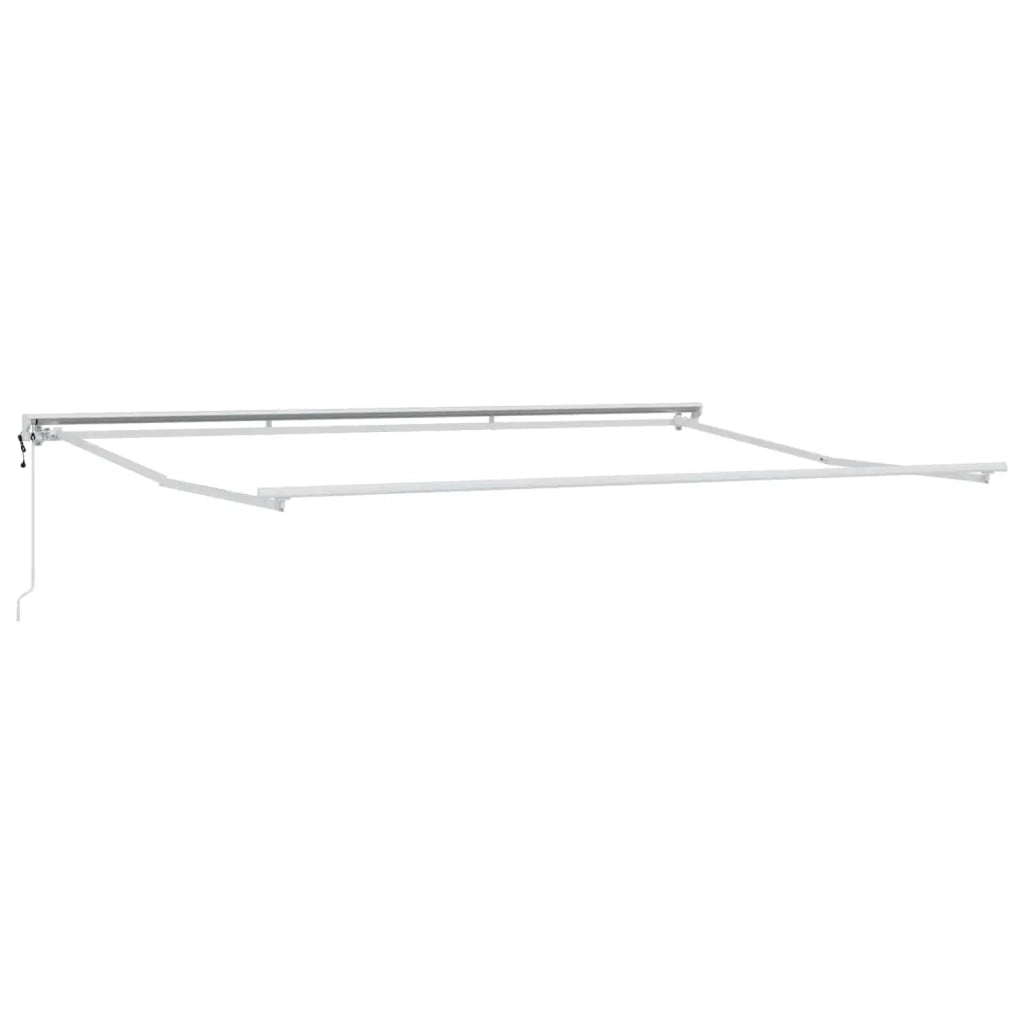 Struttura della tenda elettrica retrattile Bianco 4 × 3,5 m 42024821