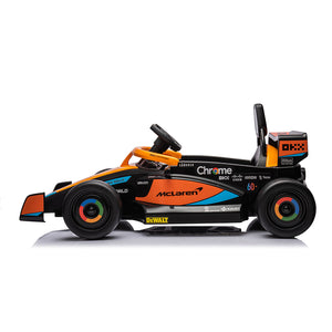 Macchina Elettrica per Bambini Licenza Ufficiale Mc Laren F-1 10,8V Arancione