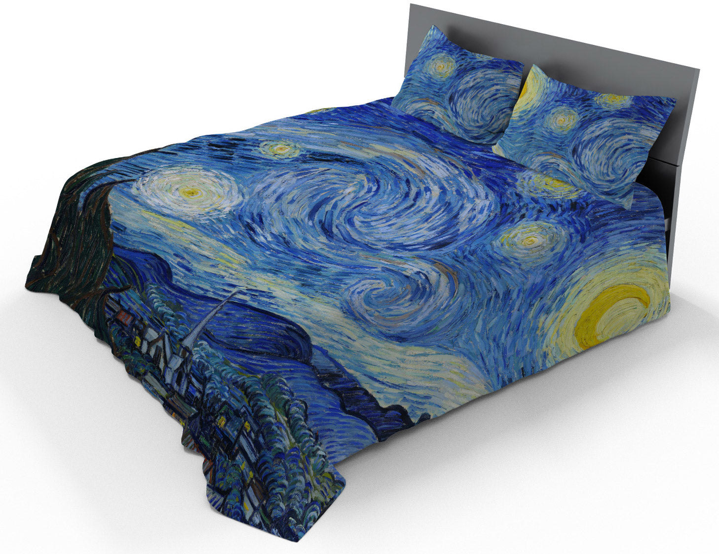 Set Lenzuola Matrimoniale Sopra e Federe in Cotone con Stampa